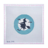 Witch Silhouette with Stitch Guide