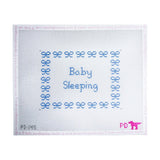 Baby Sleeping Bows - Blue