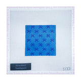 Blue Square Bow