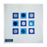 Tic Tac Toe - Blue with Game Pieces